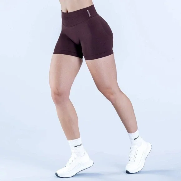 Dfyne impact shorts 4.5" brown / espresso small - Picture 4 of 4